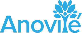 Anovite Blue logo